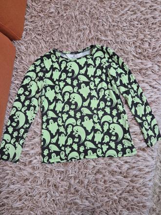 Tričko s duchmi, h&m,122