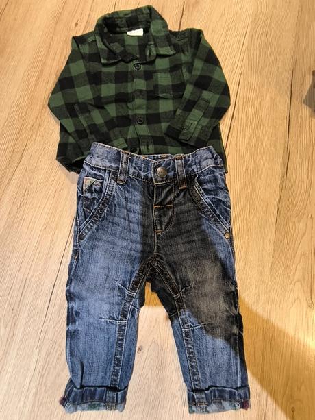 Komplet rifle s flanelkou, next,74