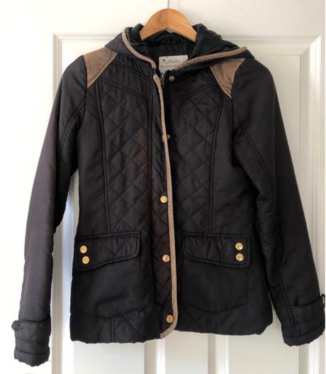 Čierna bunda blonde+blonde s/36, 36