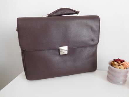 Pierre cardine pánska kožená aktovka, pierre cardin