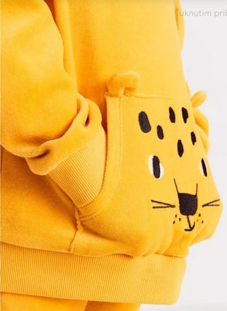 Velurovy lindex kompletik vel.98, lindex,98