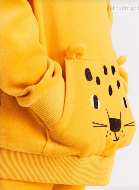 Velurovy lindex kompletik vel.98, lindex,98