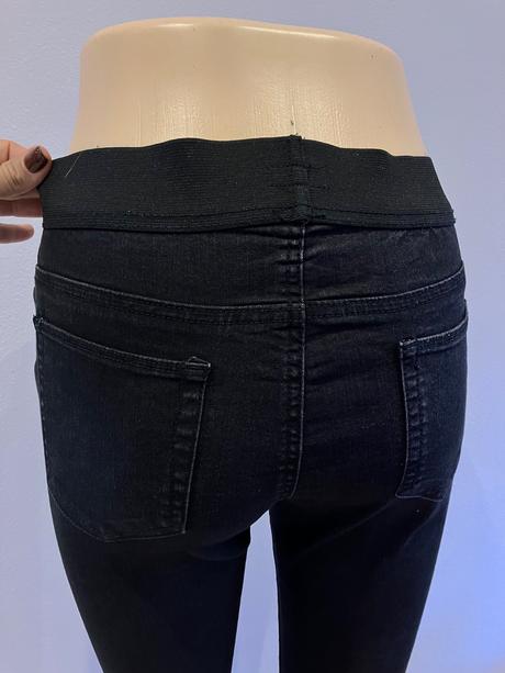 Dámske čierne rifľové legíny (38), f&f,m