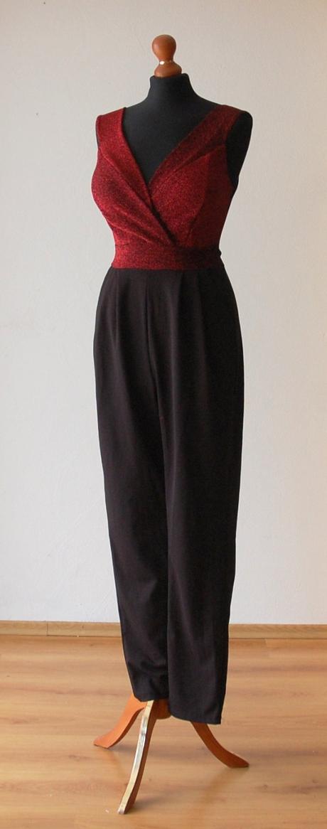 Spoločenský elegantný overal zn.cherry moda, s