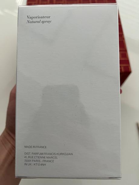 Baccarat rouge 540 eau de parfum, 