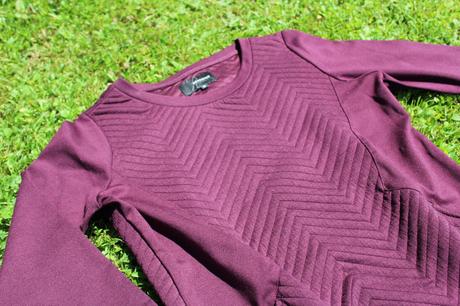 Slivkové oversized šaty, reserved,m