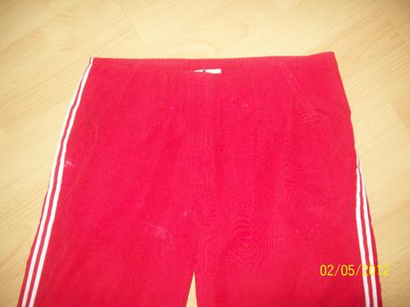 Červené nohavice 3/4, 36