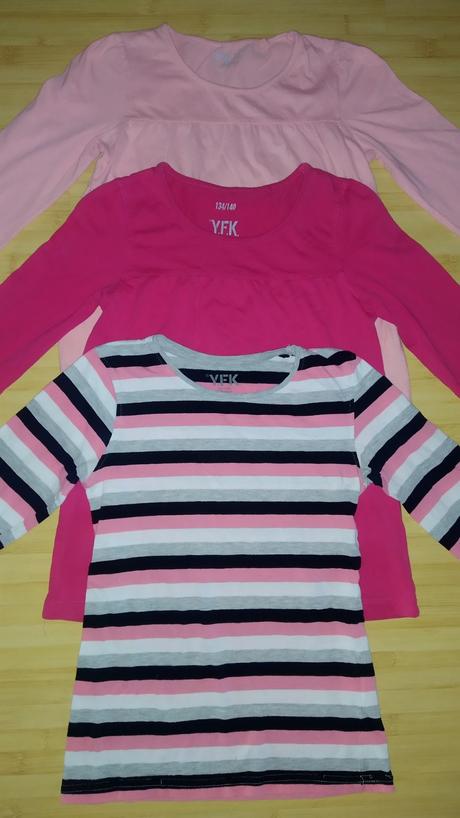 Trička 3 kusy, kik,134