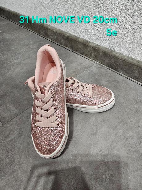 Hm nové trblietavé topánky, h&m,31