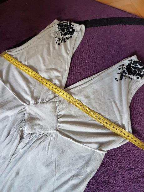 Bledosivé spoločenské šaty vero moda vel.m/l, vero moda,l