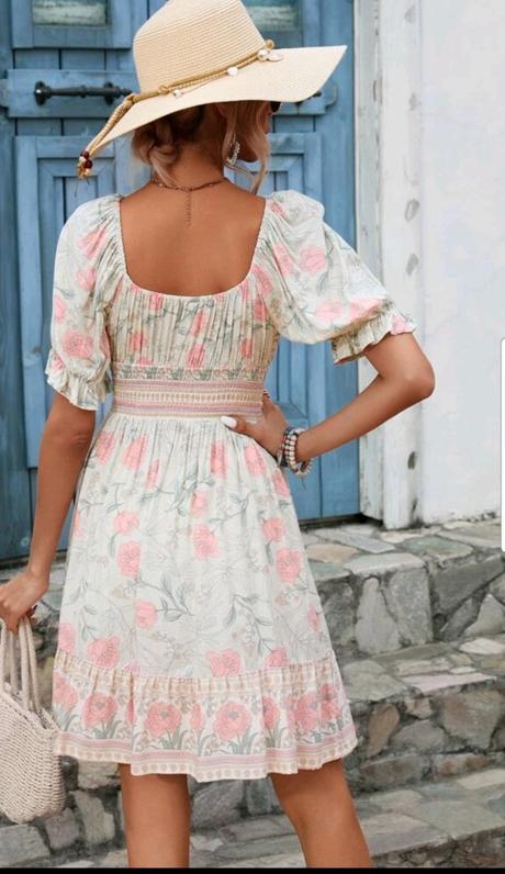 Šaty vzorované poštovné zdarma, l / m / s / xs