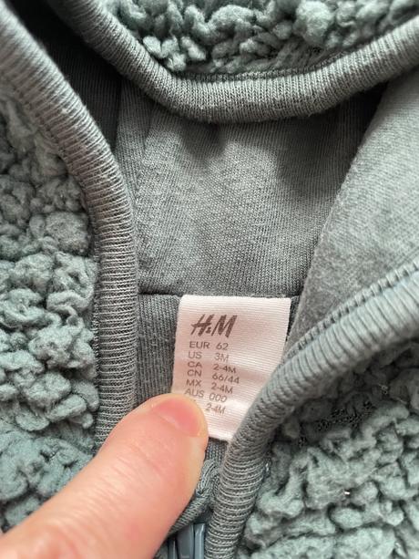 Flaušová súprava, h&m,62