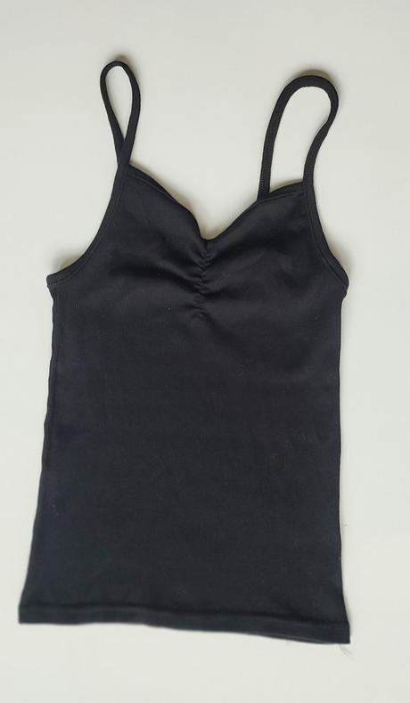 Vrúbkové tielko, h&m,xs