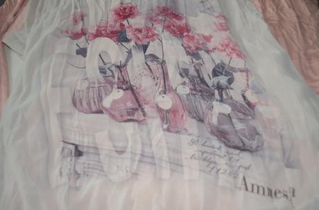 Volné tričko amnesia, m