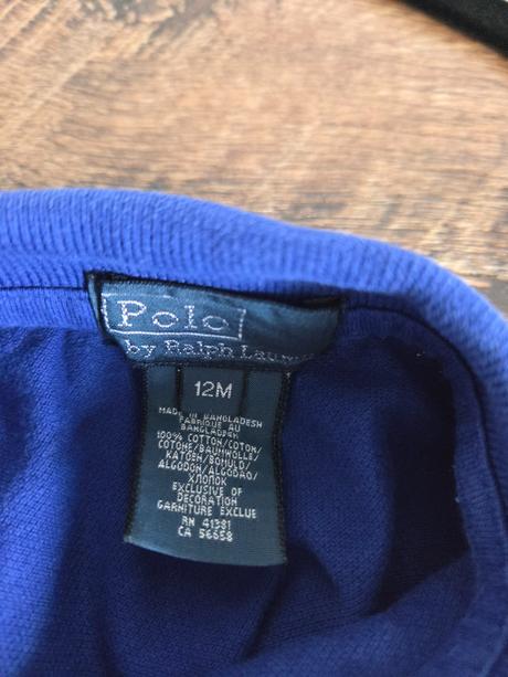 Ralph lauren 12m polo košeľa 3.5e, ralph lauren,74