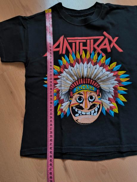 Tričko s indiánom anthrax, 122