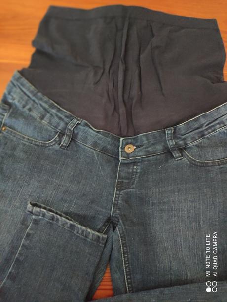 Tehotenské rifle a tepláky m/l, l