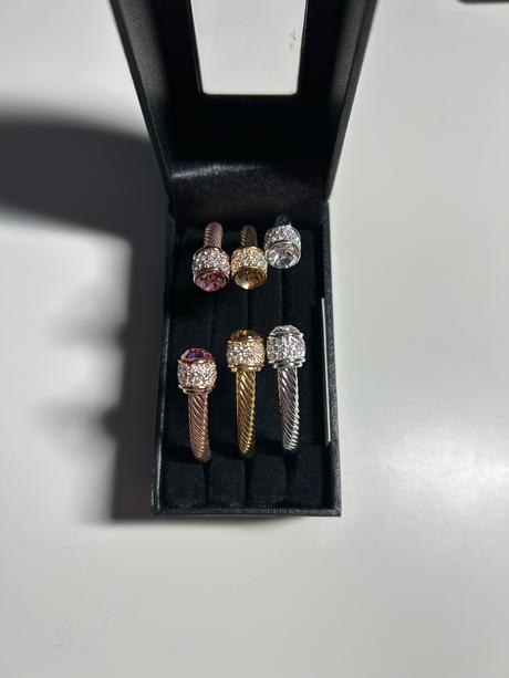 Set 3 náramkov - 18k zlato, 