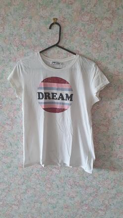 Biele tričko dream, 38