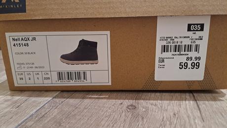 Chlapcenske zimne topanky, mckinley,35