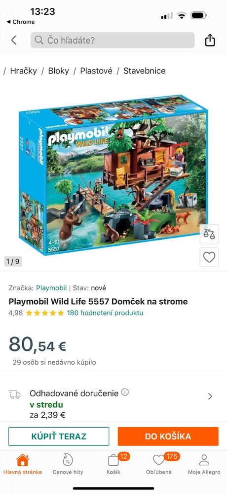 Playmobil wildlife domcek na strome, 