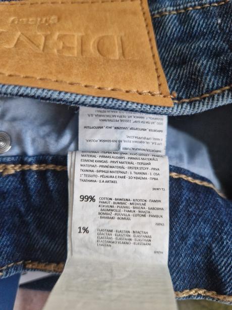 Rifle high waist slim mom, sinsay,32