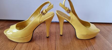 Topánky s otvorenou pätou, špičkou, 39