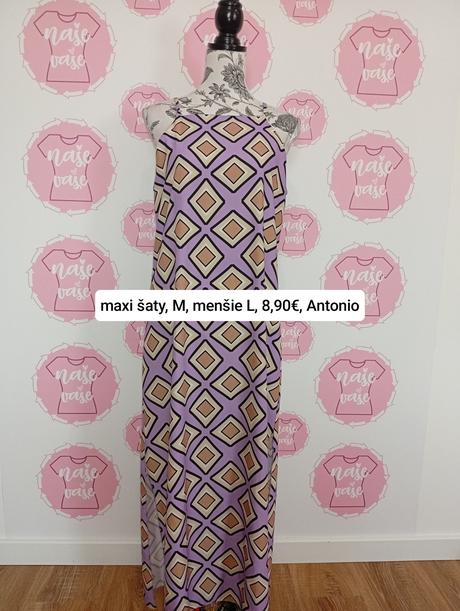 Maxi šaty m/l, m
