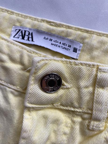 Zara - žlté džínsy, zara,26