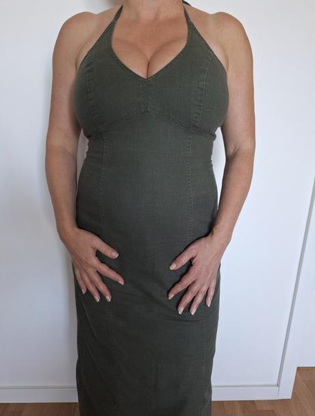 Ľanové šaty, h&m,40