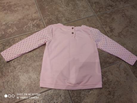 Trička dlhý rukáv 3ks (80), 68–80