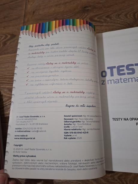 Testy na precvičovanie 5.ročník, 