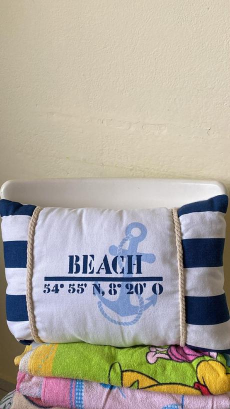 Letný vankúš beach, šírka (cm): 45,dĺžka (cm): 30