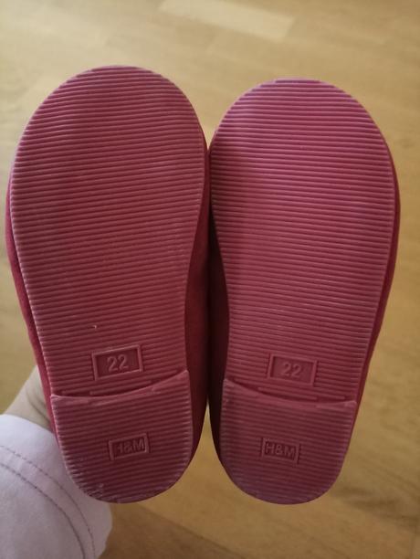 Červené balerínky, h&m,22