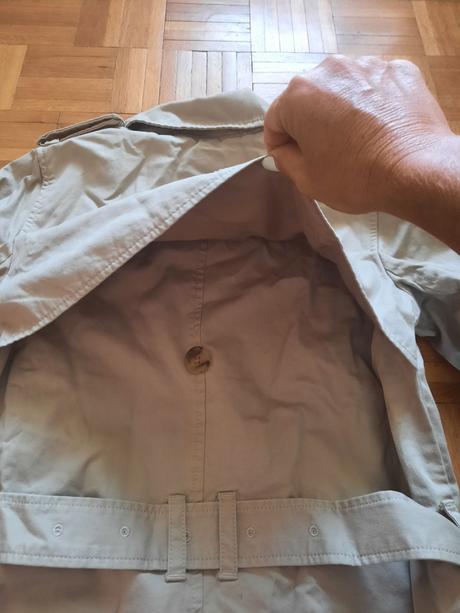 Dámsky dlhý trenčkot, gap,xs