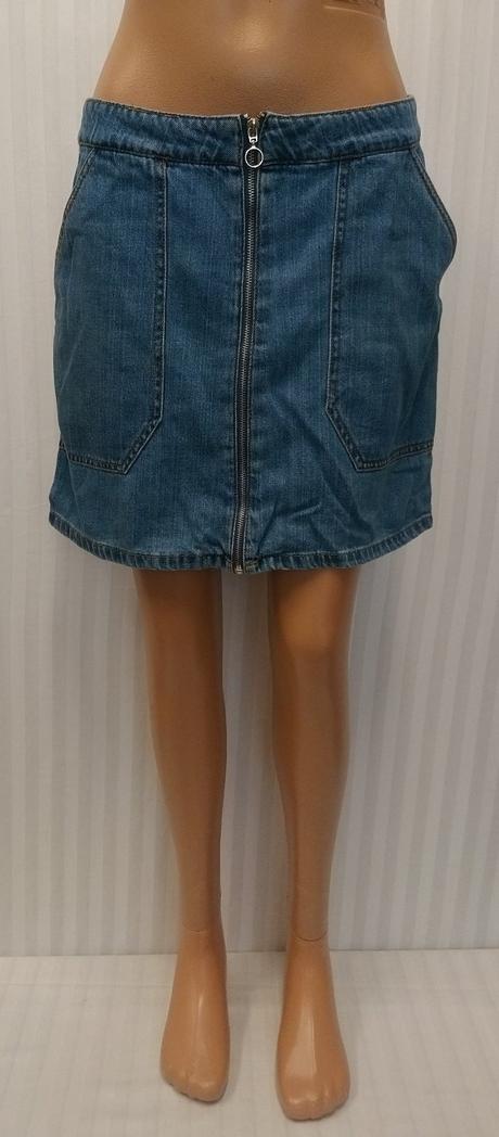 Dámska modrá riflová sukňa, piaza italia, m, m