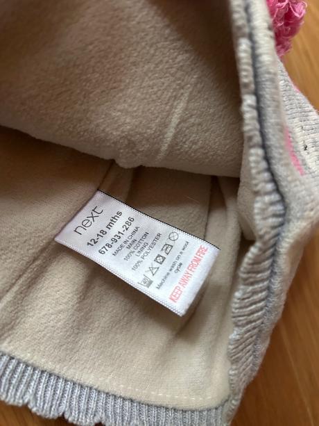 Zajkova ciapka 12-18 mes, next,86