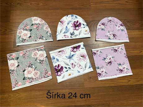 Set čiapka a nákrčník, 86 - 128