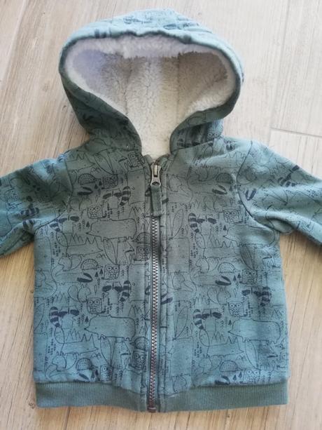 Zateplená mikina, f&f,74