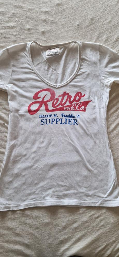 Tričko retro jeans, l