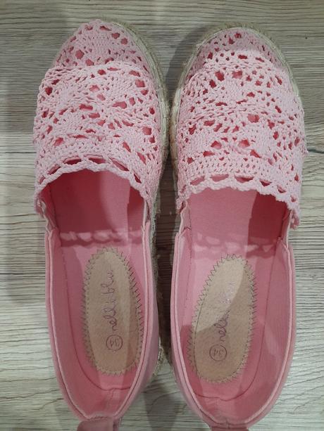 Espadrilky so slamenou podrážkou, nelli blu,34