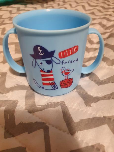 Pohárik ušatý - modrý namornícky,