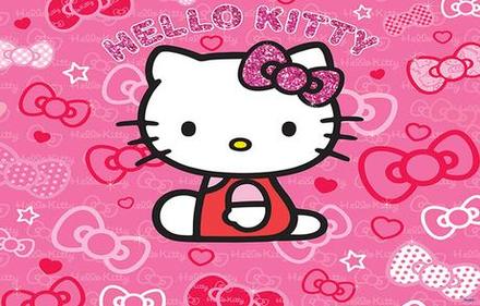 Walltastic 3d tapeta hello kitty,