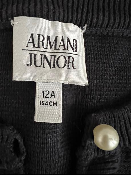 Armani bolerko svetrik 9-11 rokov stalo 243 eur, armani,140