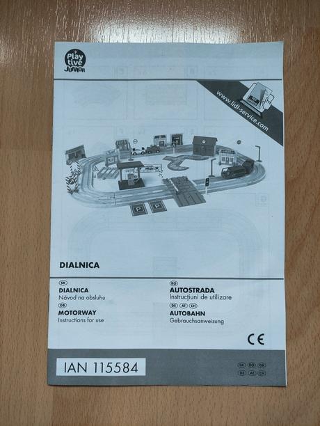 Playtive junior - motorway/diaľnica, 