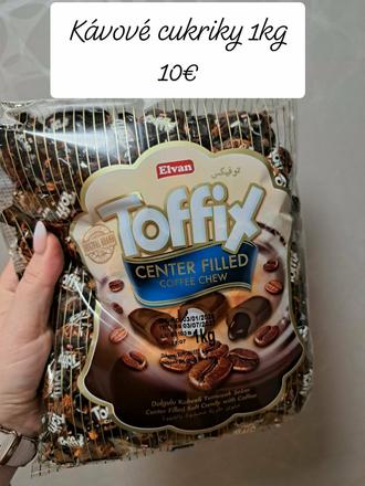 Tofixx kávové cukriky 1kg, 