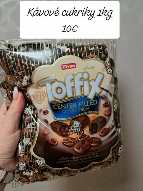 Tofixx kávové cukriky 1kg, 