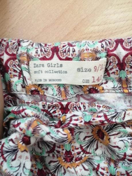 Predám dievčenské nohavice, zara,140