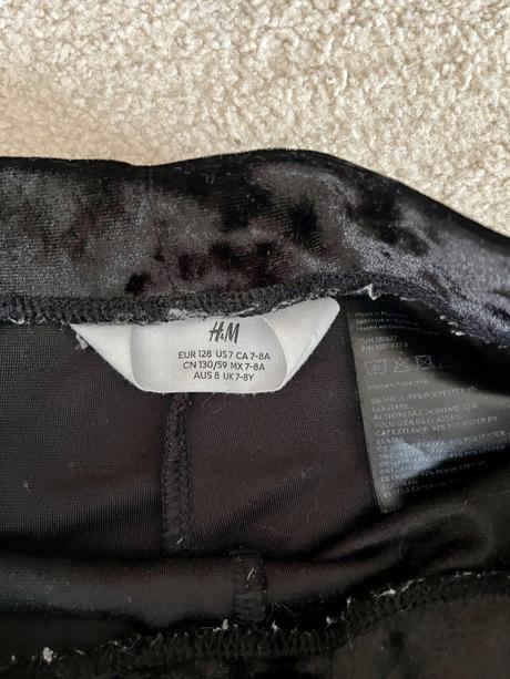 Tepláky a legíny, h&m,128