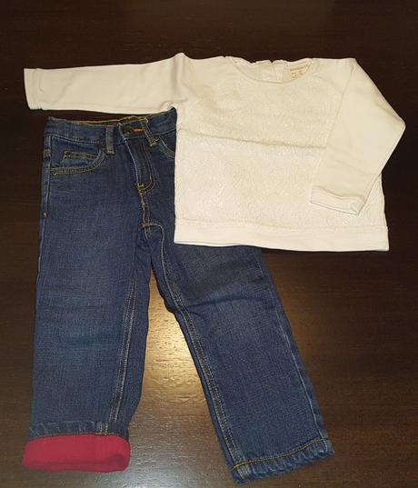 Mikina s krajkou 98, zara,92